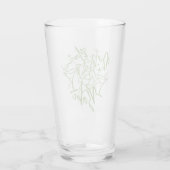 Vuil Martini Meisje Glas (Achterkant)