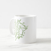 Vuil Martini Meisje Koffiemok (Voorkant links)