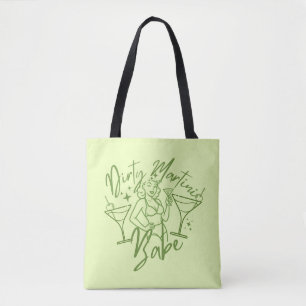 Vuil Martini Meisje Tote Bag