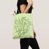 Vuil Martini Meisje Tote Bag (Dichtbij)