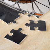 Vuil Motorfiets Achterwiel, Legpuzzel (Zijkant)