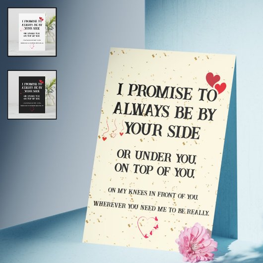 Vuil ondeugende jubileumkaart voor hem feestdagenkaart