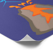 Vuil onweer poster (Hoek)