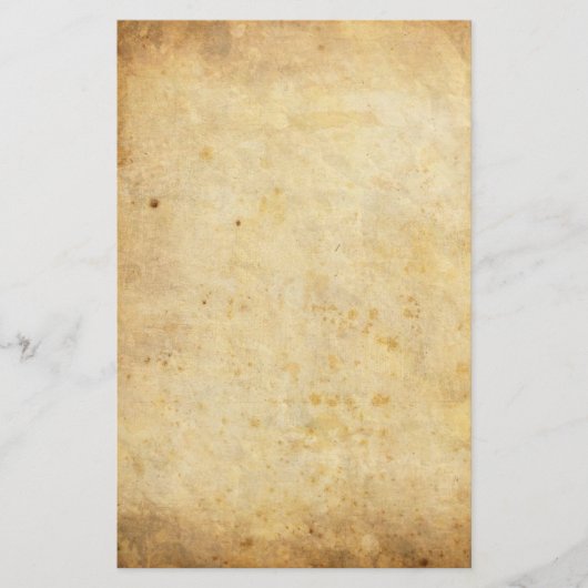 vuil perkamentpapier briefpapier (Voorkant)