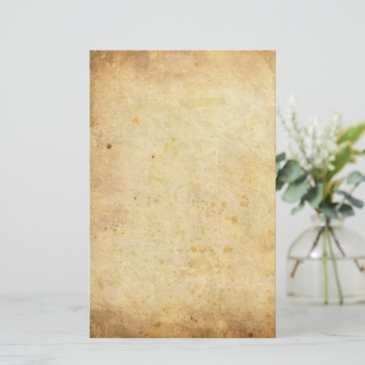  vuil perkamentpapier briefpapier (Staand voorkant)