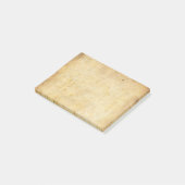 vuil perkamentpapier post-it® notes (Schuin)
