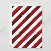 Vuil Santa thema feest uitnodiging (Achterkant)