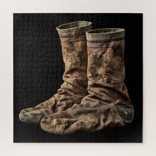 Vuil Sock Collectie Legpuzzel (Verticaal)