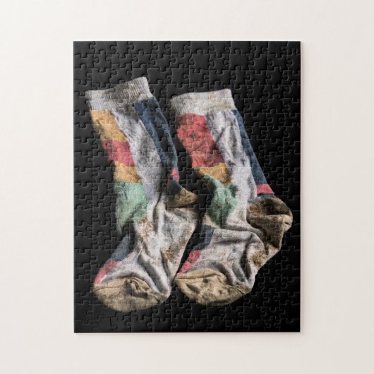 Vuil Sock Collectie Legpuzzel (Verticaal)