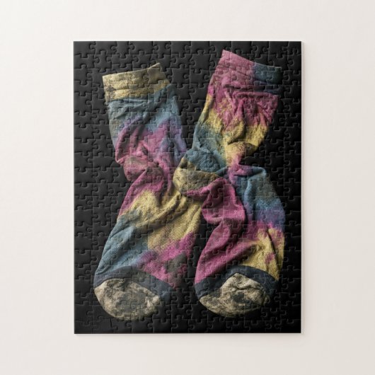 Vuil Sock Collectie Legpuzzel (Verticaal)