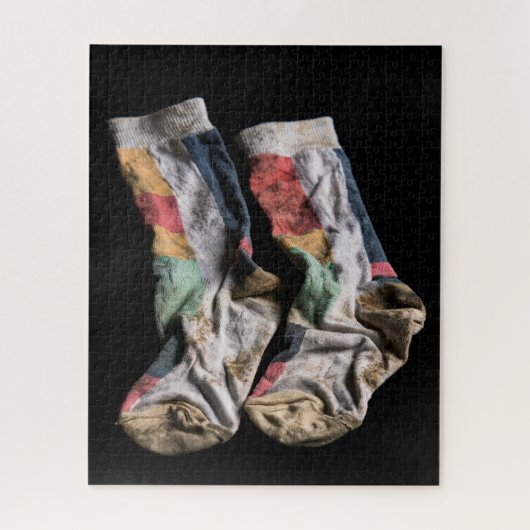 Vuil Sock Collectie Legpuzzel (Verticaal)