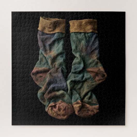 Vuil Sock Collectie Legpuzzel (Verticaal)