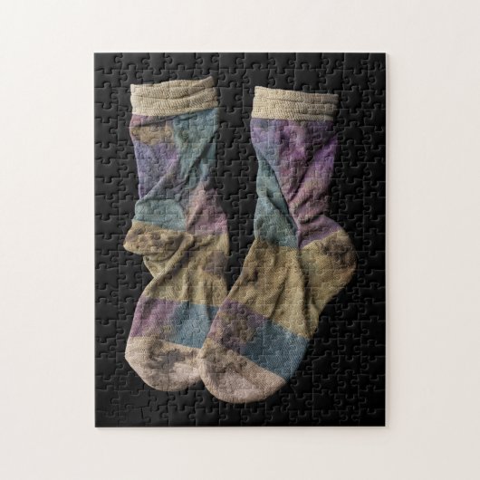 Vuil Sock Collectie Legpuzzel (Verticaal)