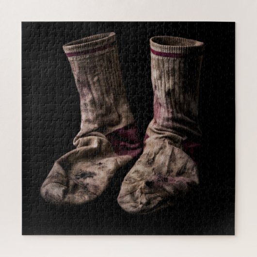 Vuil Sock Collectie Legpuzzel (Verticaal)