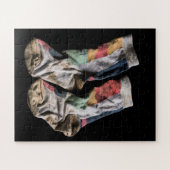 Vuil Sock Collectie Legpuzzel (Horizontaal)