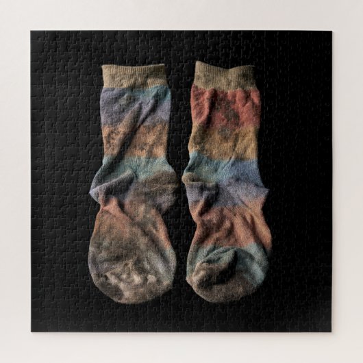 Vuil Sock Collectie Legpuzzel (Verticaal)