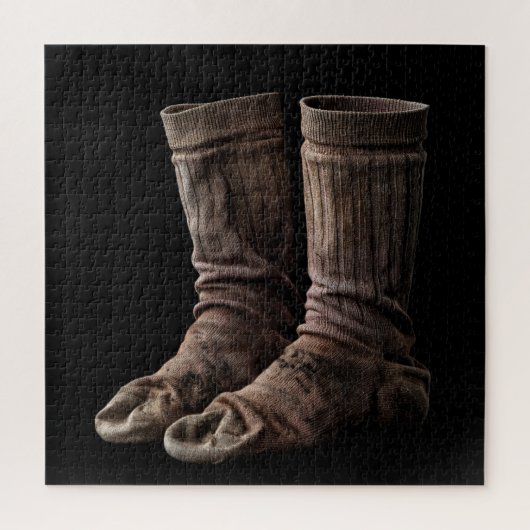 Vuil Sock Collectie Legpuzzel (Verticaal)