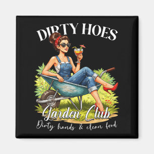 Vuil Spades Tuinclub Plantenliefhebber Geschenk vo Magneet