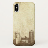 Vuil stadsachtergrond Case-Mate iPhone case (Achterkant)