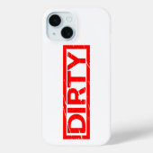Vuil Stempel Case-Mate iPhone Case (Achterkant)