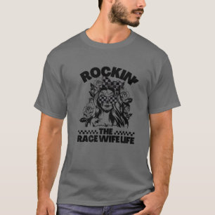 Vuil Track Races Auto Racing Citaat Rocking De Rac T-shirt