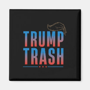 Vuil Trump 2025 Grunge Afval Voor Trump Grappige T Magneet