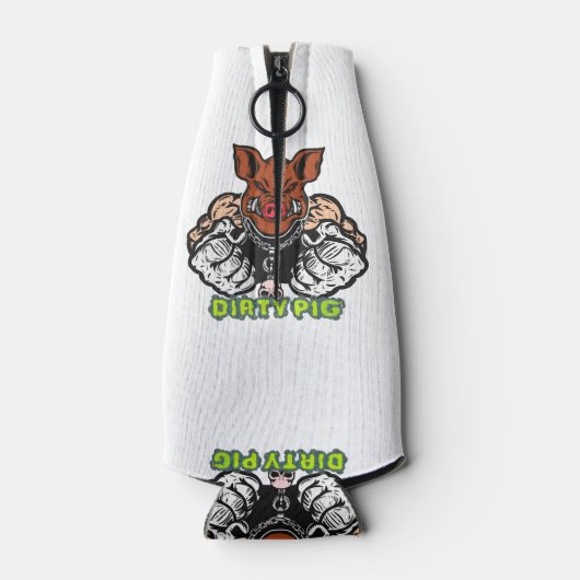 Vuil varken flesjeskoeler (Achterkant)