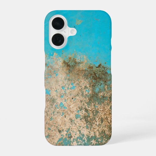 Vuil verf textuur iPhone 16 hoesje (Achterkant)