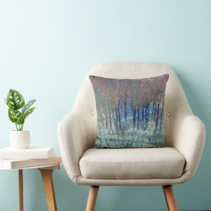 Vuil verfstreep Abstract Kussen