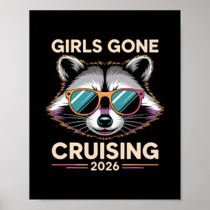 Vuil Wasbeer Meisjes Gaan Cruisen 2026 Cruise Vaka Poster