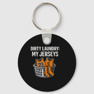Vuil wasgoed Mijn jerseys schets humor nieuwigheid Sleutelhanger