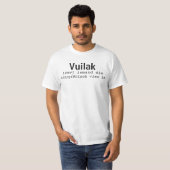 Vuilak T-shirt (Voorkant volledig)