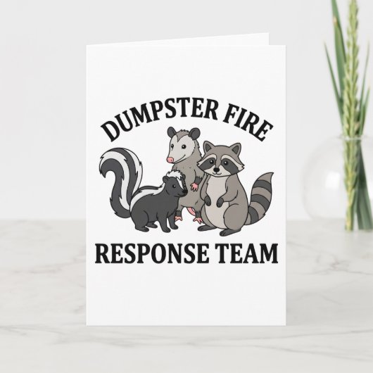 Vuilcontainer Brand Respons Team Wasbeer Opossum G Kaart (Voorkant)