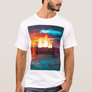 Vuilcontainerbrand T-shirt