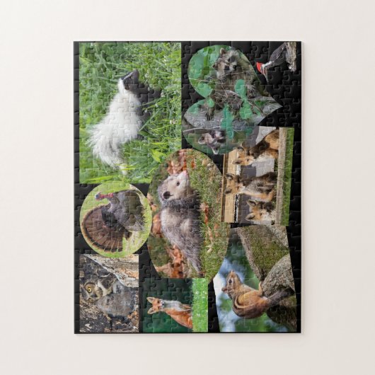 Vuildieren voor kinderen legpuzzel (Verticaal)