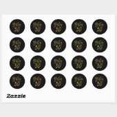 Vuile 30 | Dirty Thirty Ronde Sticker (Vel)