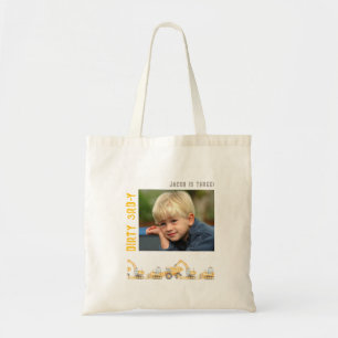 Vuile 3rd-y constructie tote bag