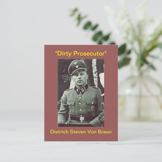 Vuile aanklager: Briefkaart (Staand voorkant)