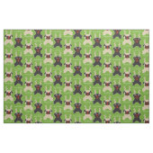 Vuile en heldere kerstbekkenrenders stof (Fat Quarter)