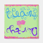 Vuile en schone Vaatwasser Magneet (Voorkant)