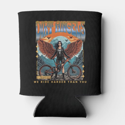 Vuile engelen blikjeskoeler (Achterkant)