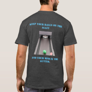 Vuile geesten bowlen t-shirt