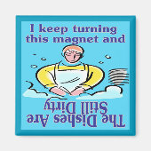 Vuile gerechten magneet (Voorkant)