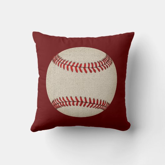 Vuile Jouw naam van de Baseball Pillow, NUMMER, KL Kussen (Achterkant)