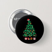 Vuile kerstboom Dickmas Kerstmis is D Vrolijk Ronde Button 5,7 Cm (Voorkant /achterkant)