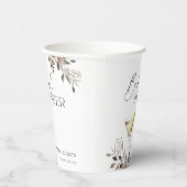 Vuile Martini Cocktail Bruidsmeisjesfeest Papieren Bekers (Rechts)