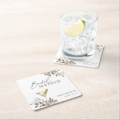 Vuile Martini Cocktail Bruiloftsborrel Kartonnen Onderzetters (Insitu)