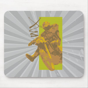 vuile motormoddervectorillustratie muismat