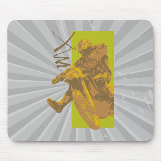 vuile motormoddervectorillustratie muismat (Voorkant)