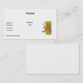 vuile motormoddervectorillustratie visitekaartje (Voorkant / Achterkant)